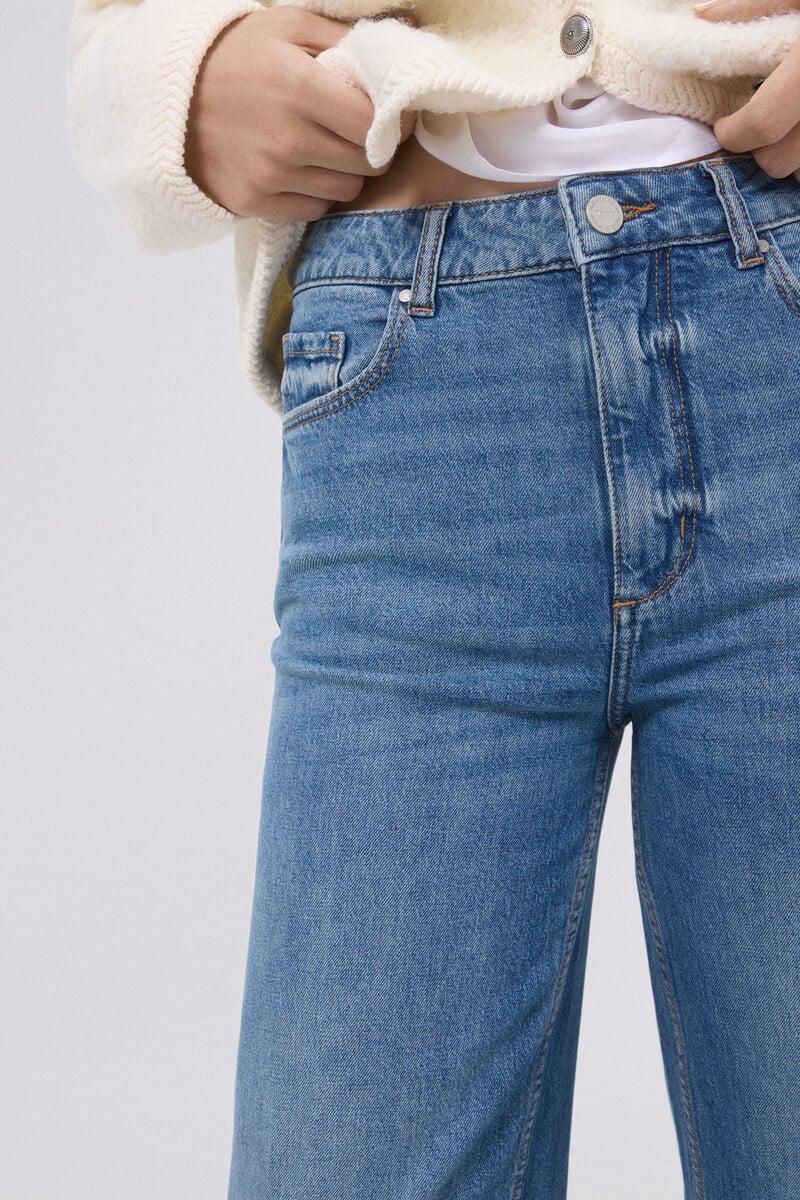 pedro del hierro Pantalones vaqueros wide leg full length Ahorra y exporta