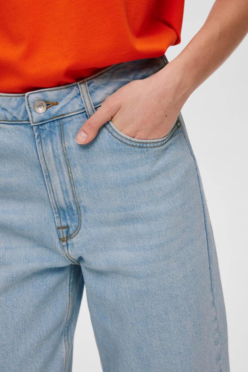 pedro del hierro Pantalón vaquero Wide Leg confeccionado con algodón orgánico Precios de Black Friday