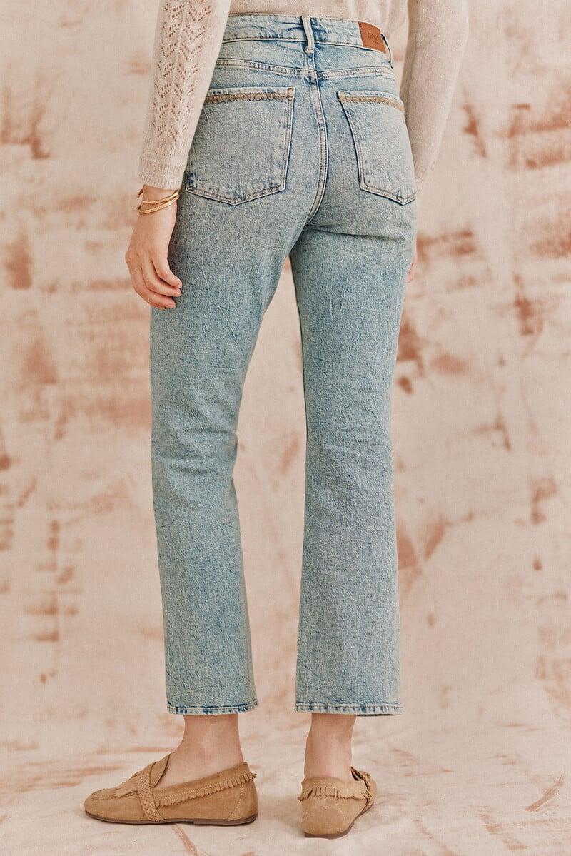 pedro del hierro Bianca. Jeans con corte de bota Descuento por venta flash