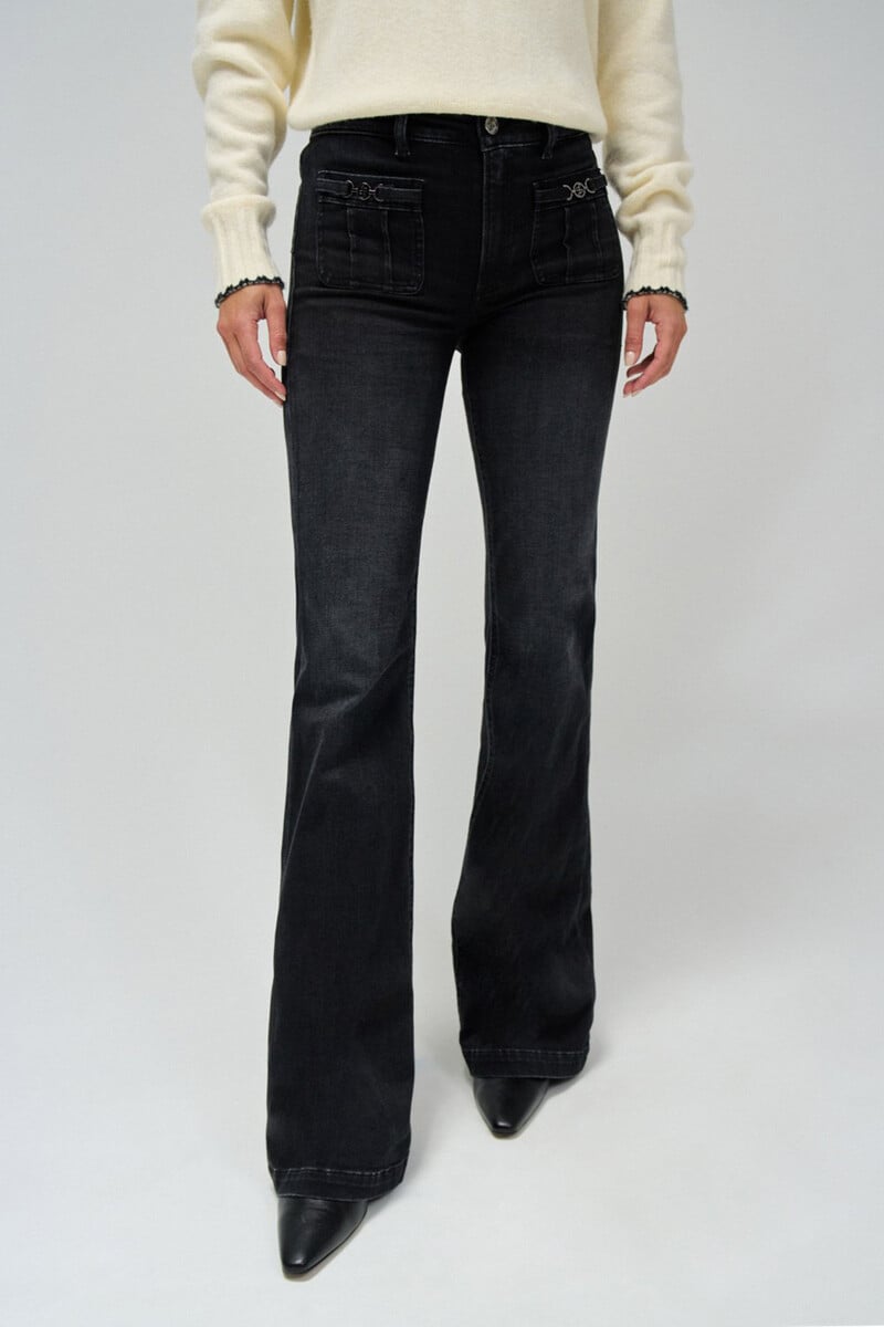 pedro del hierro Jeans Destiny push up bootcut con bolsillos En línea