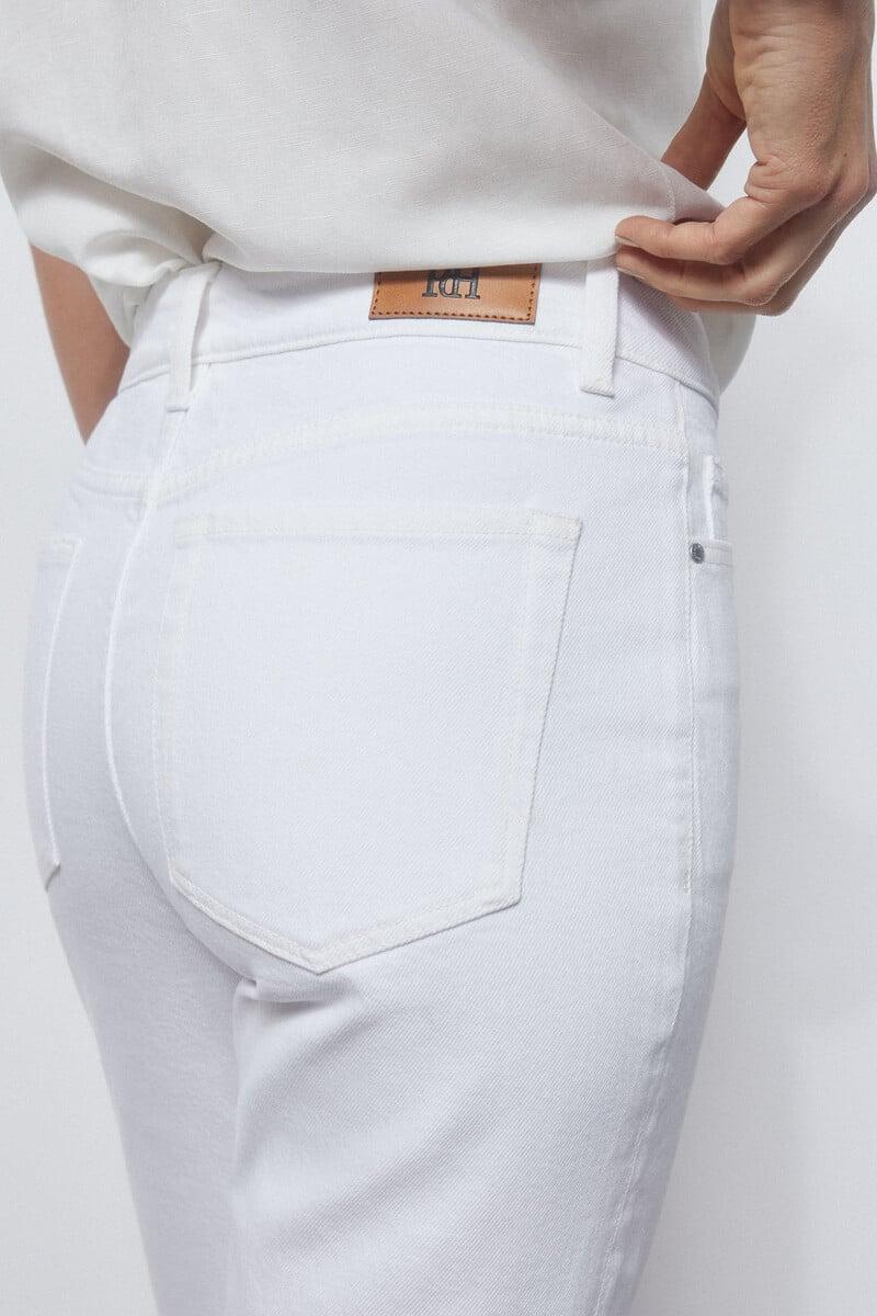 pedro del hierro Pantalón vaquero skinny flare cropped Outlet