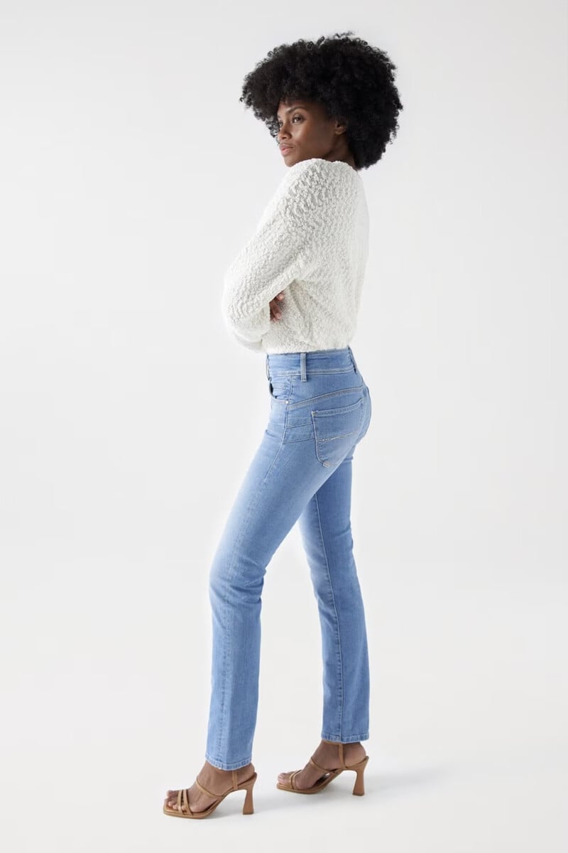 pedro del hierro Vaqueros secret push in slim con brillos En oferta