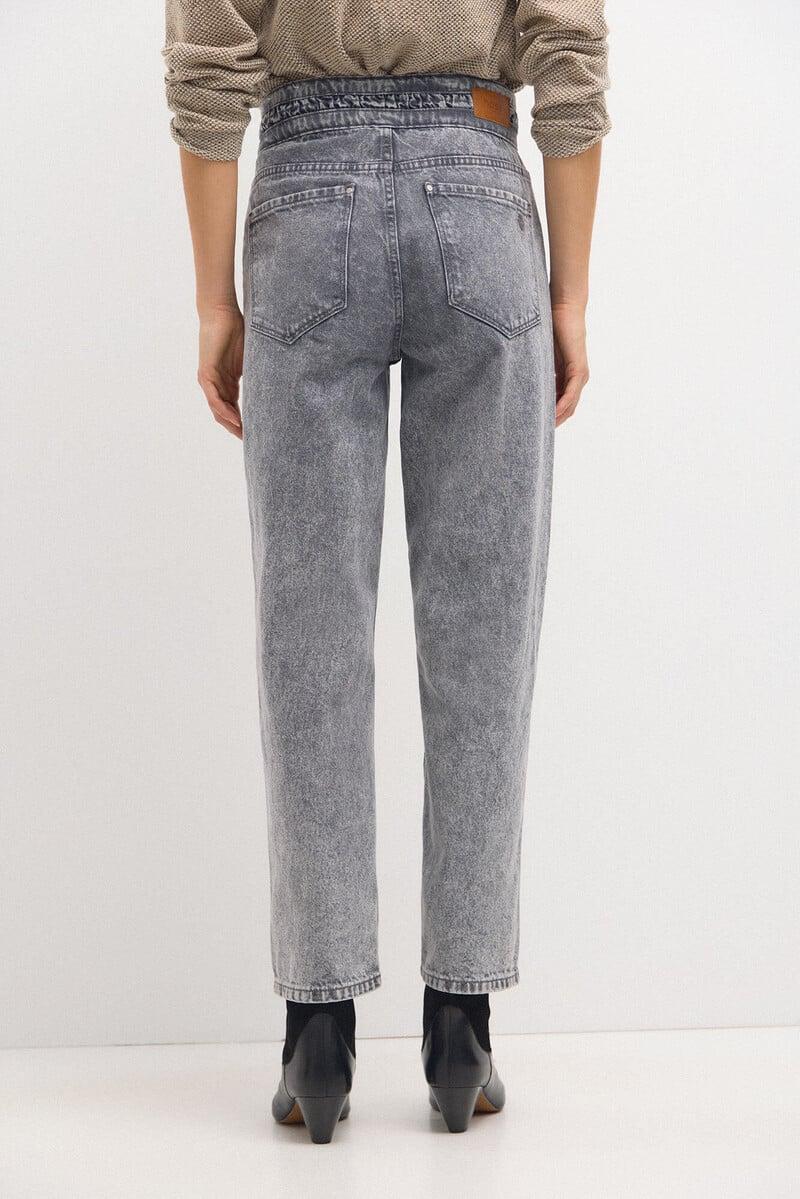 pedro del hierro Olinda. Jeans rectos con cortes Rebajas baratas