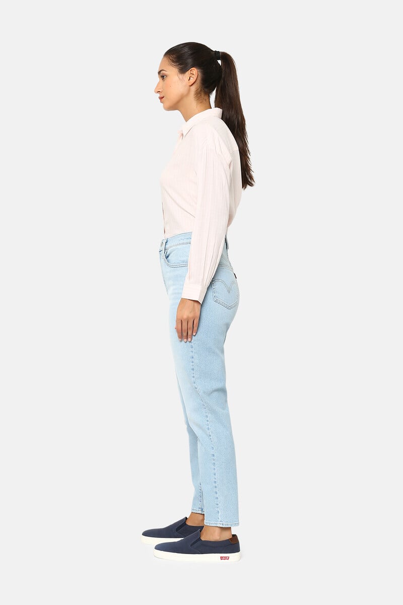 pedro del hierro Jeans Mom Tiro Alto Oferta especial