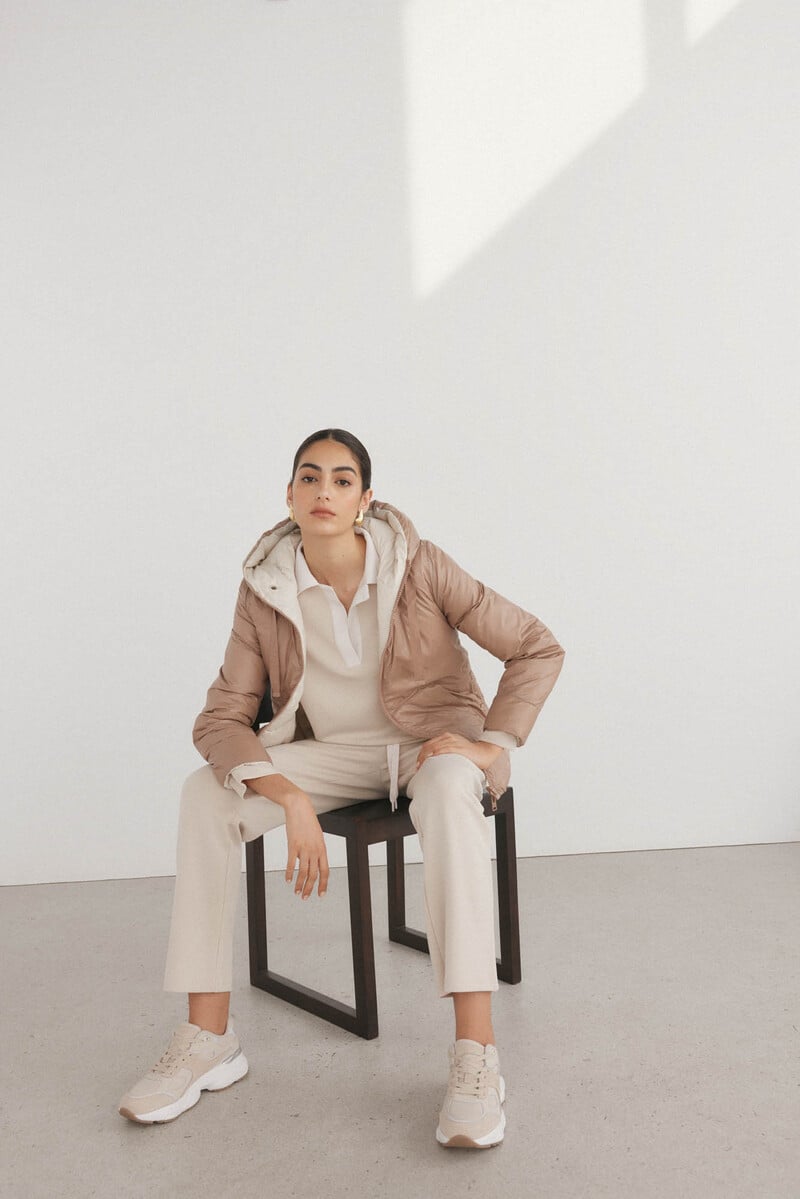 pedro del hierro Parka reversible capucha
