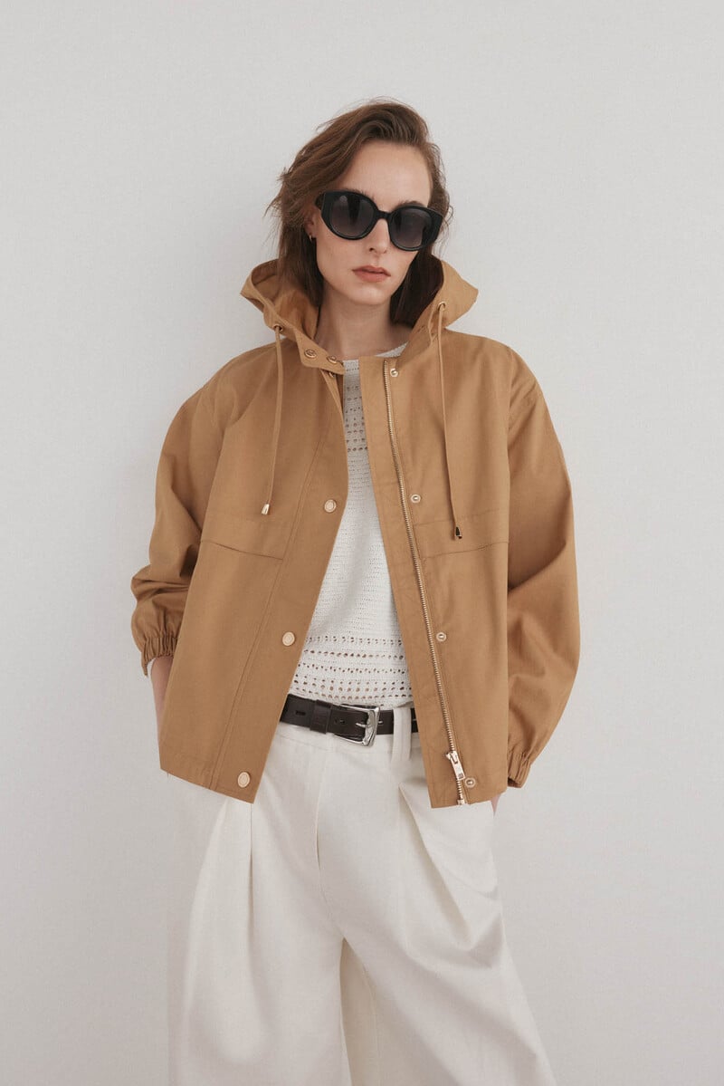 pedro del hierro Parka corta capucha Promoción por tiempo limitado