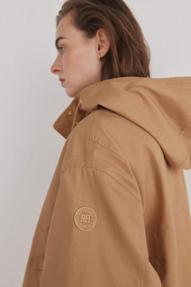 pedro del hierro Parka corta capucha Promoción por tiempo limitado