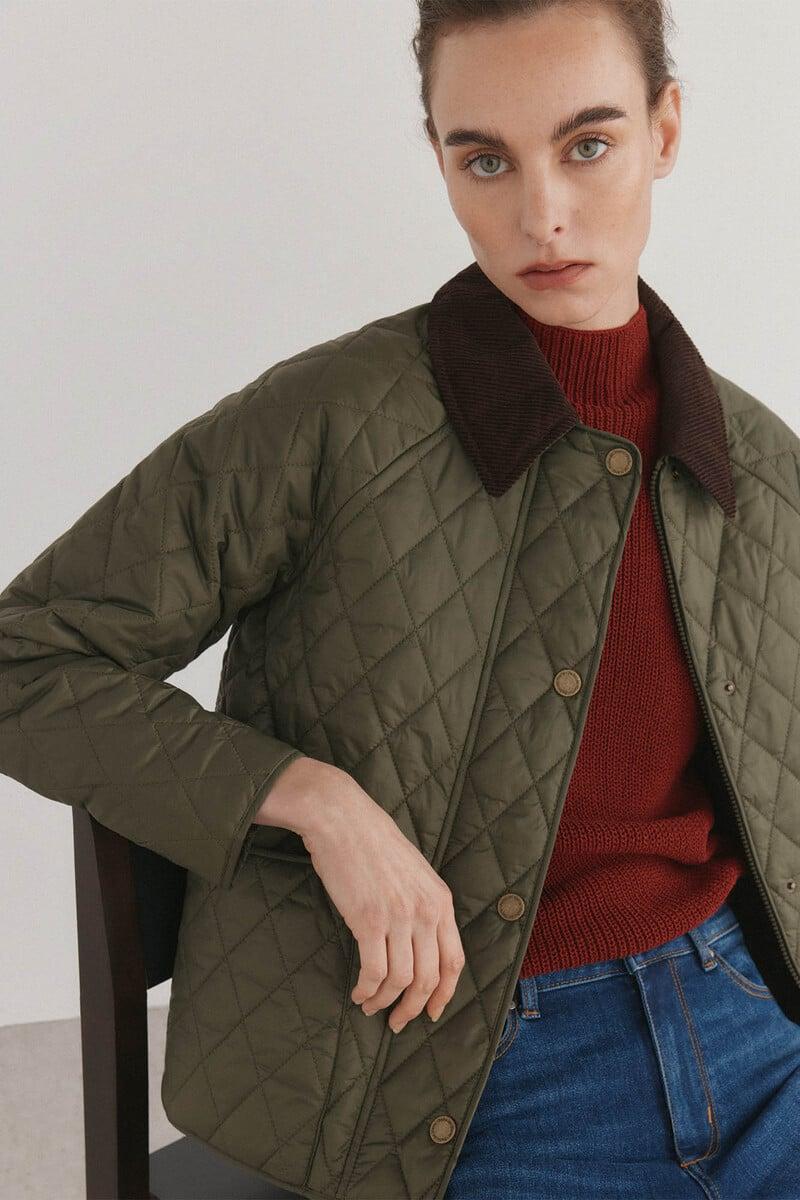 pedro del hierro Chaqueta corta acolchada Promoción trimestral
