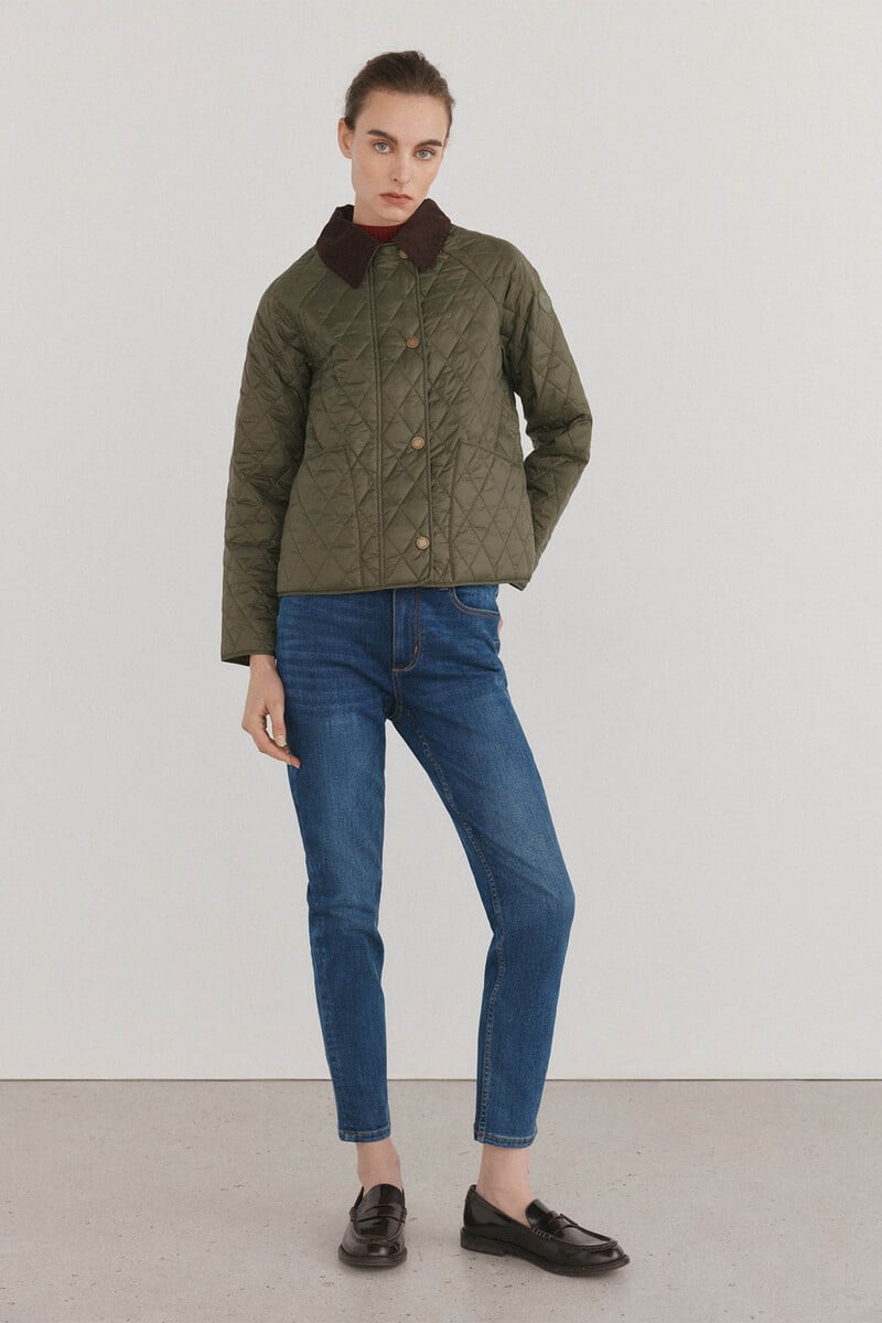 pedro del hierro Chaqueta corta acolchada Promoción trimestral