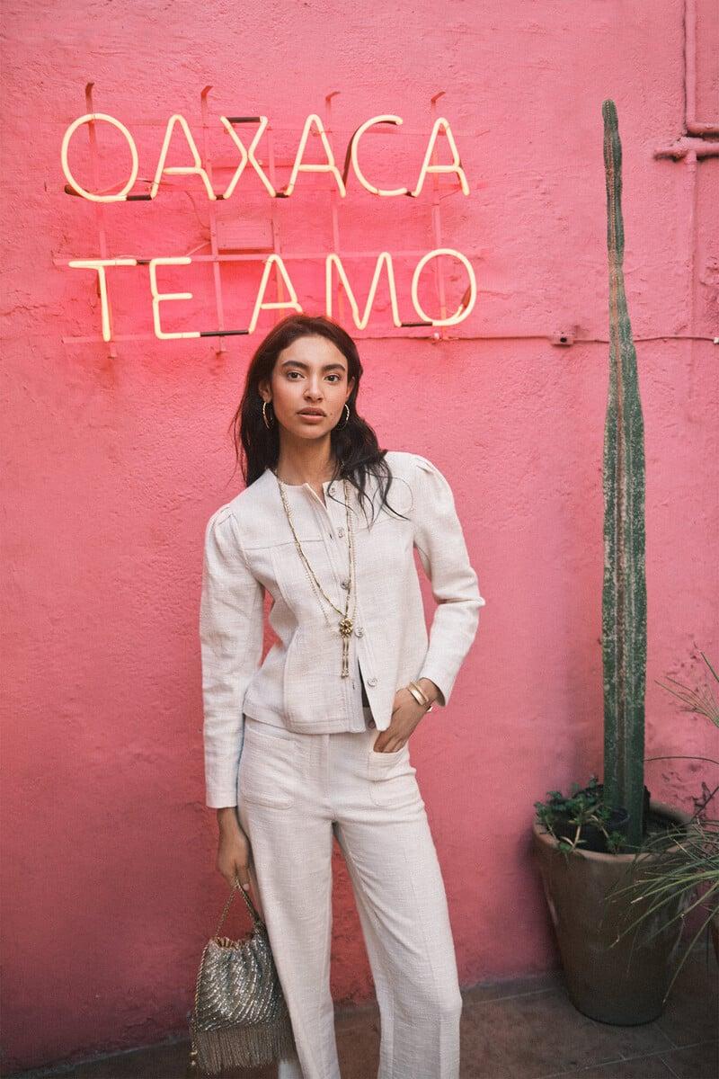 pedro del hierro Elena. Chaqueta elegante