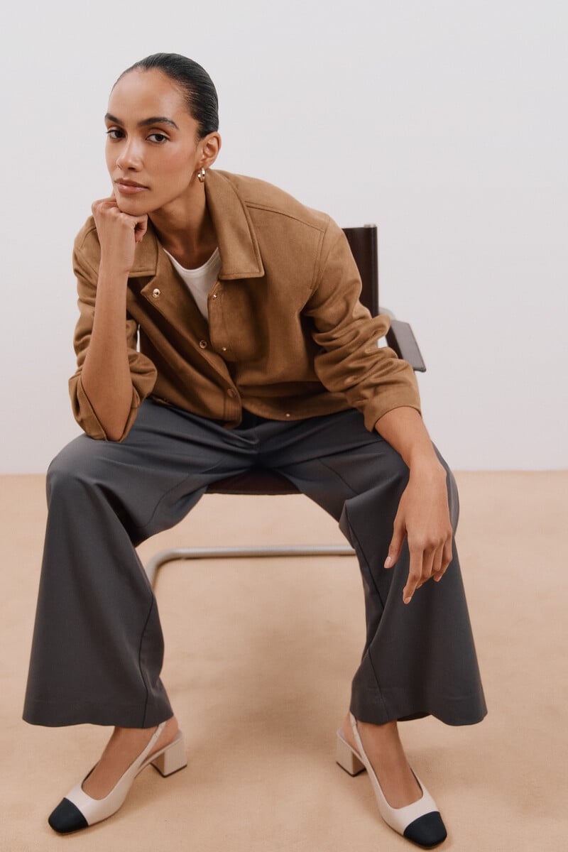 pedro del hierro Chaqueta efecto piel Libre de impuestos