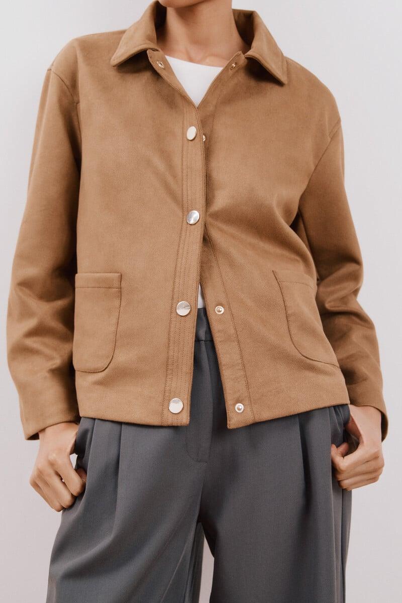 pedro del hierro Chaqueta efecto piel Libre de impuestos