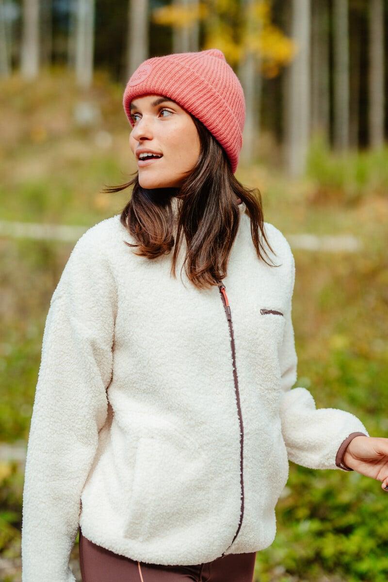 pedro del hierro Chaqueta borreguito beige En oferta