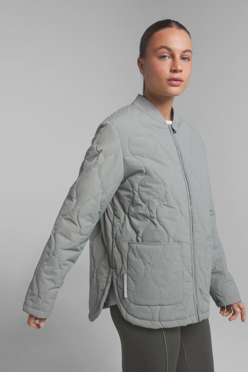pedro del hierro Chaqueta técnica acolchada kaki Gran oferta