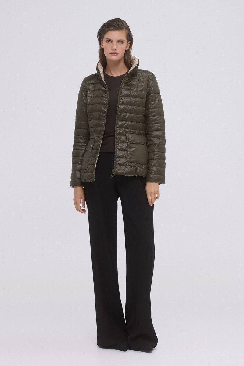 pedro del hierro Chaqueta acolchada reversible lisa Solo hoy