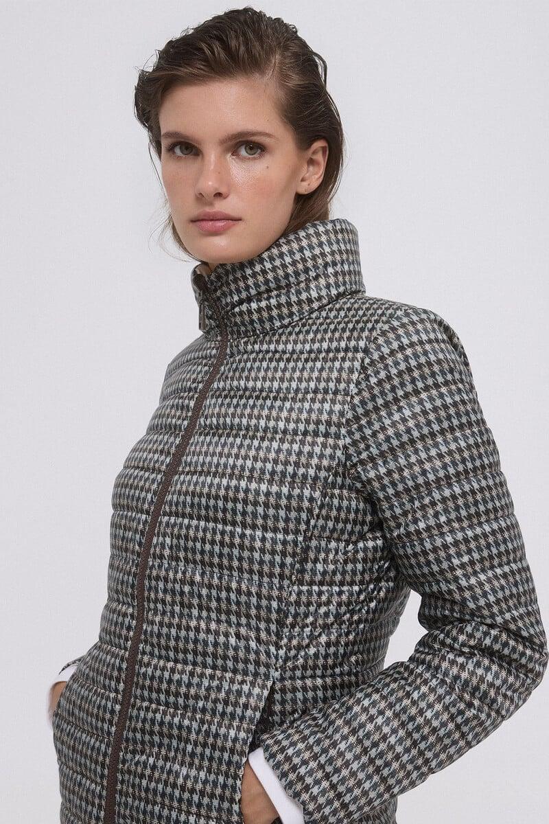 pedro del hierro Chaqueta acolchada reversible estampada Promoción trimestral