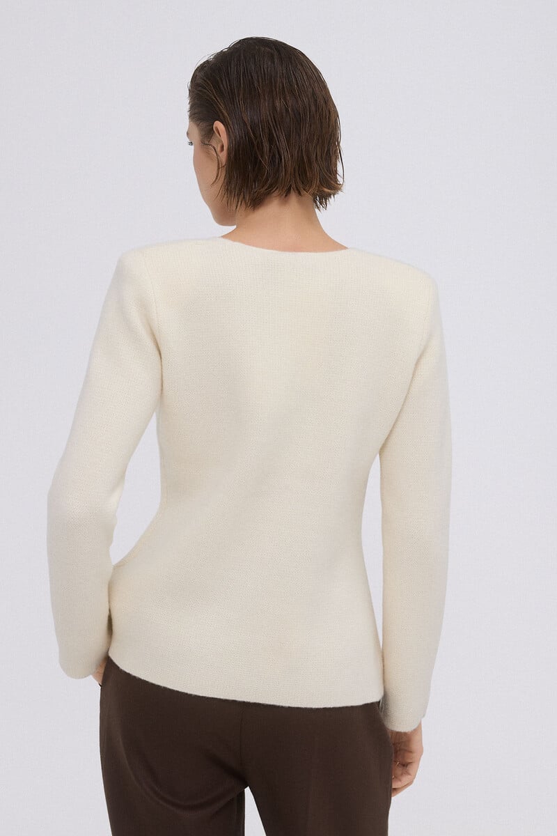pedro del hierro Chaqueta cruzada botón cuerno En oferta