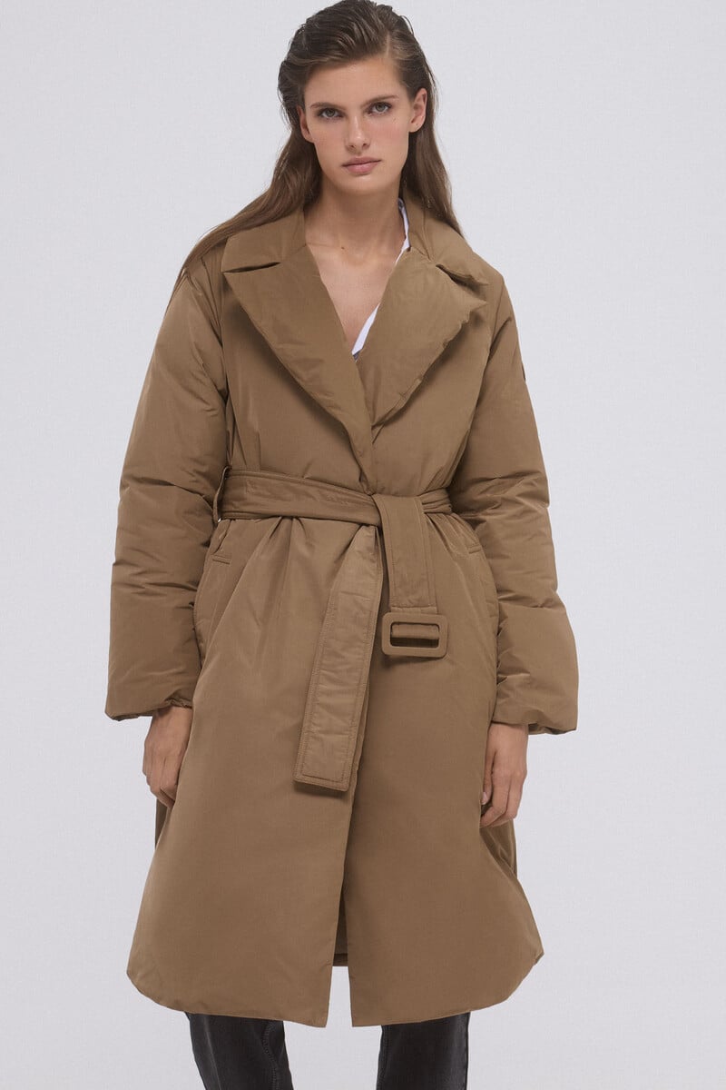 pedro del hierro Gabardina acolchada Descuento por venta flash