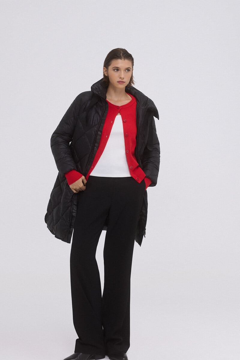pedro del hierro Parka larga capucha Ofertas de temporada