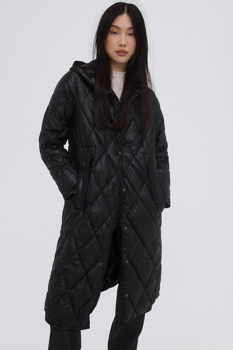 pedro del hierro Parka larga con capucha