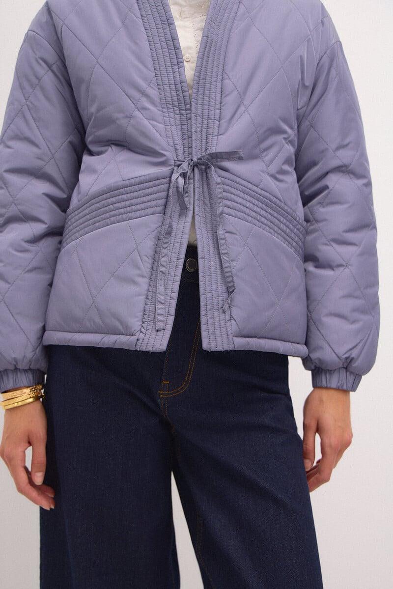 pedro del hierro Delia. Chaqueta kimono acolchada Outlet online