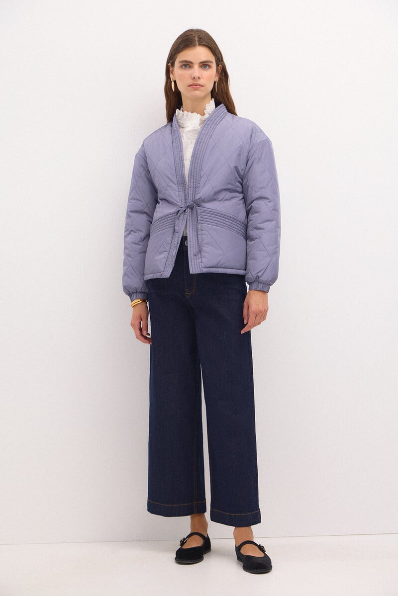pedro del hierro Delia. Chaqueta kimono acolchada Outlet online