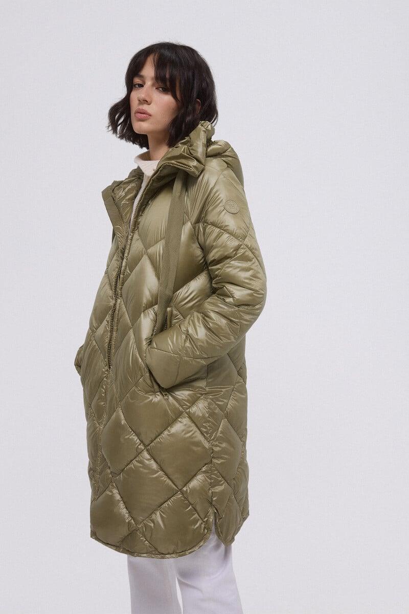 pedro del hierro Parka larga capucha Rebajas