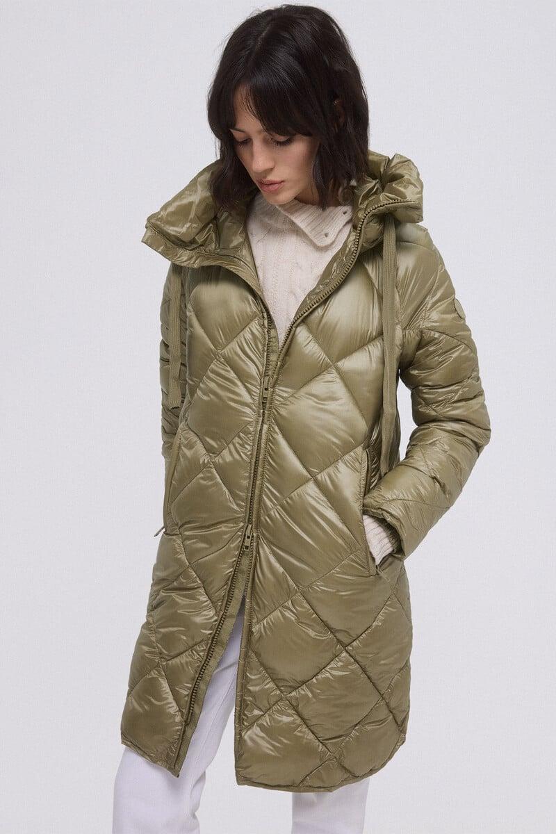 pedro del hierro Parka larga capucha Rebajas