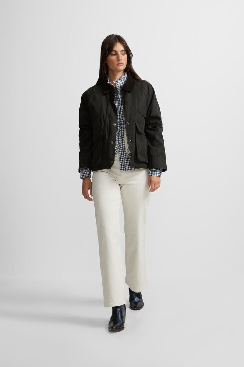 pedro del hierro Chaqueta encerada borrego Mejor oferta