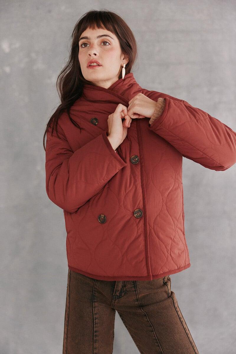 pedro del hierro Diana. Chaqueta acolchada con botones Rebajas top