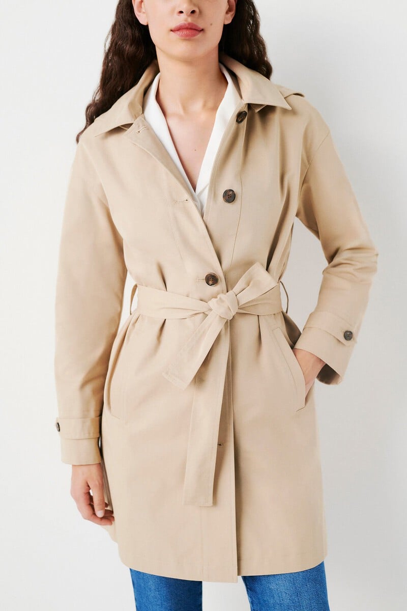 pedro del hierro Trench Gabardine Promoción por tiempo limitado