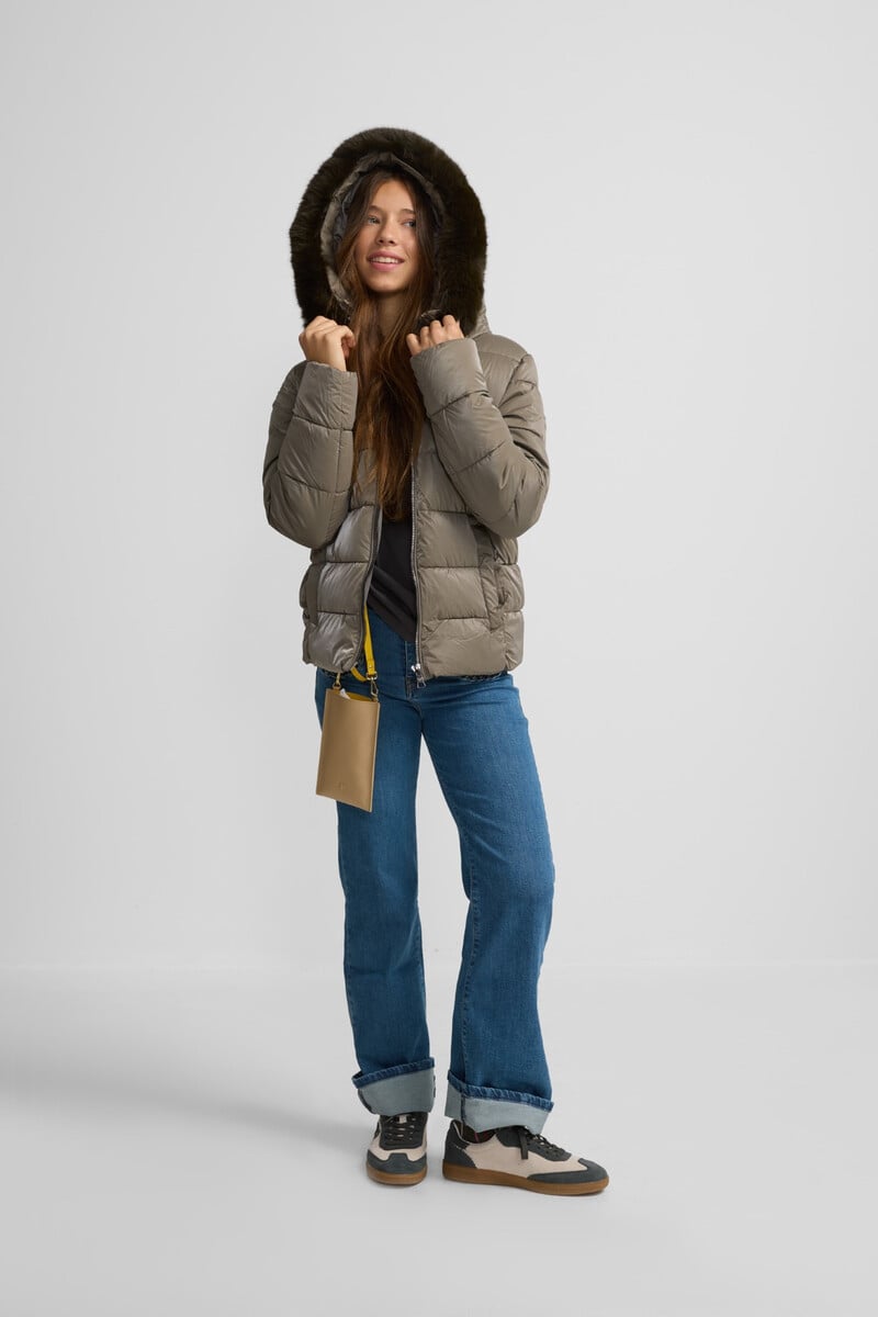 pedro del hierro Parka corta acolchada Oferta especial de fábrica