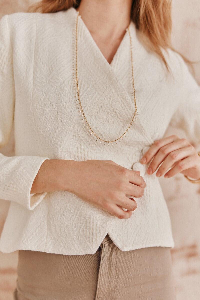 pedro del hierro Elia. Chaqueta Jacquard