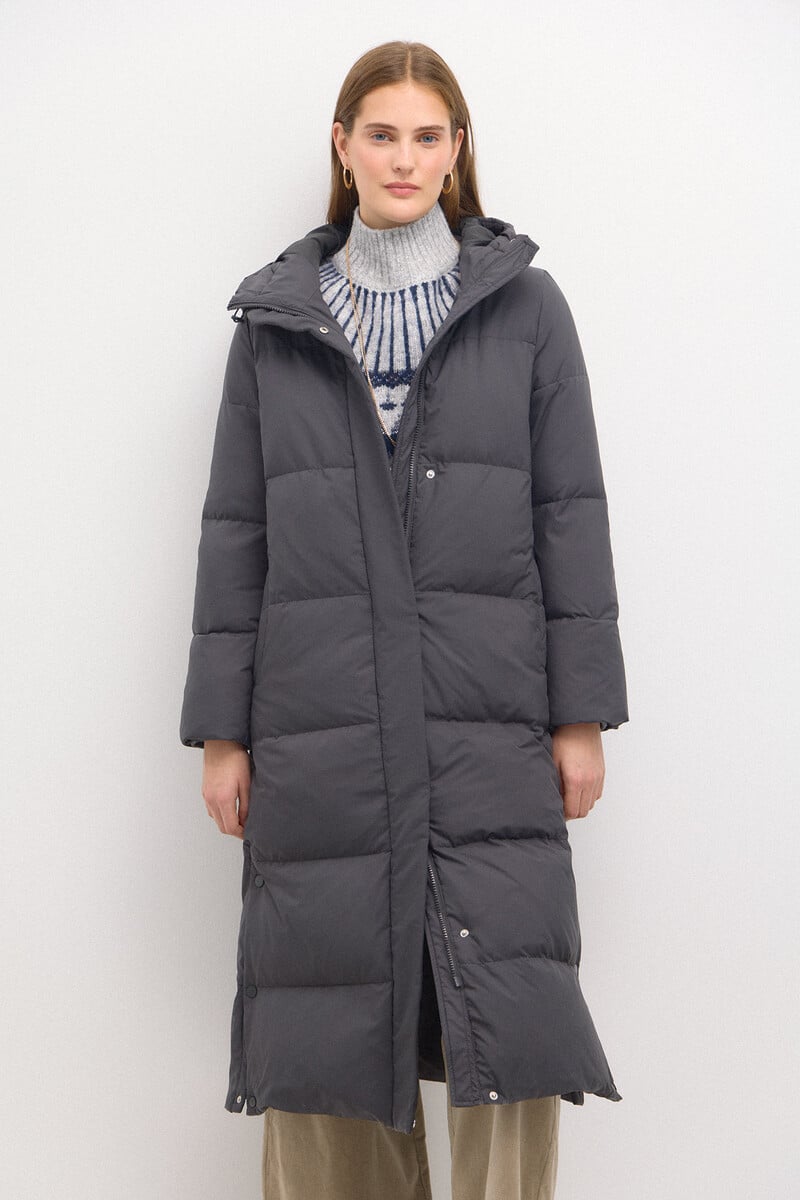 pedro del hierro Donna. Anorak largo acolchado Última moda