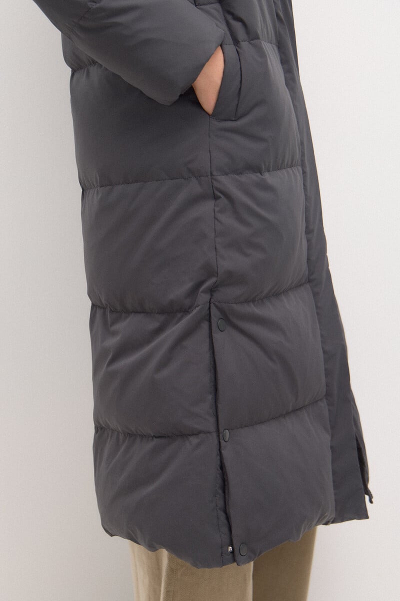 pedro del hierro Donna. Anorak largo acolchado Última moda