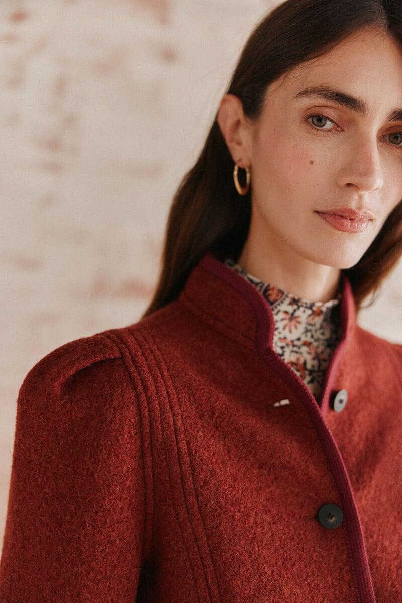 pedro del hierro África. Austriaca entallada de lana Ofertas especiales