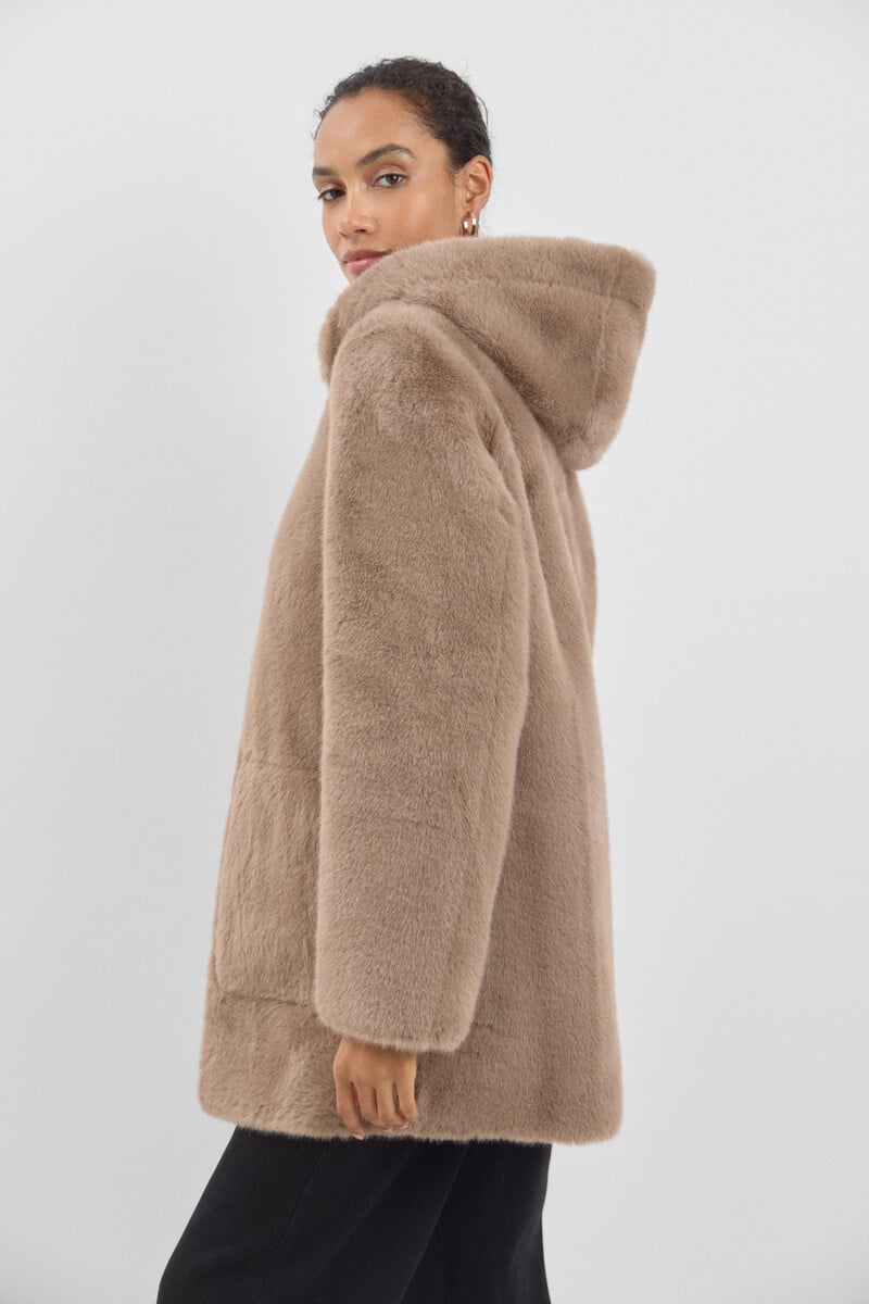 pedro del hierro Abrigo efecto doble faz reversible Rebajas de fin de temporada