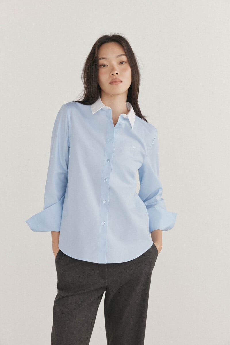 pedro del hierro Camisa algodón básica Outlet online