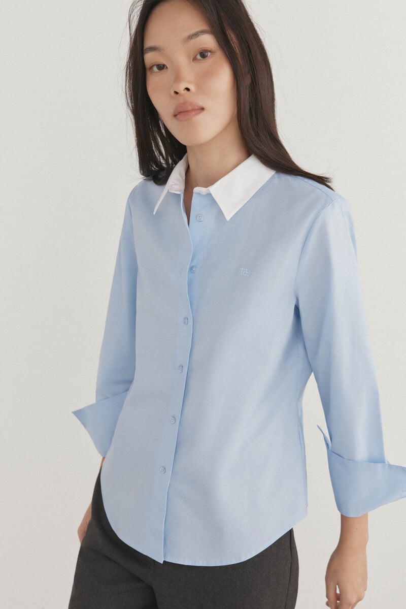 pedro del hierro Camisa algodón básica Outlet online