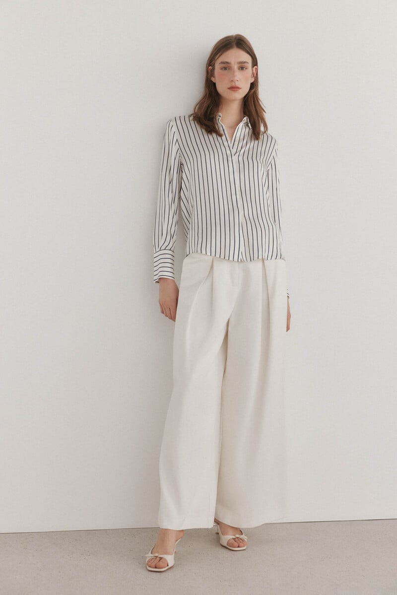 pedro del hierro Camisa satinada fluida Gran oferta