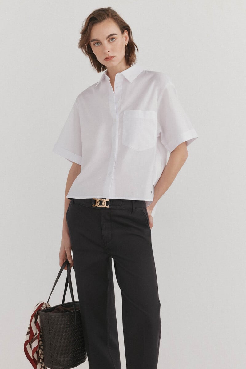 pedro del hierro Camisa cuello solapa