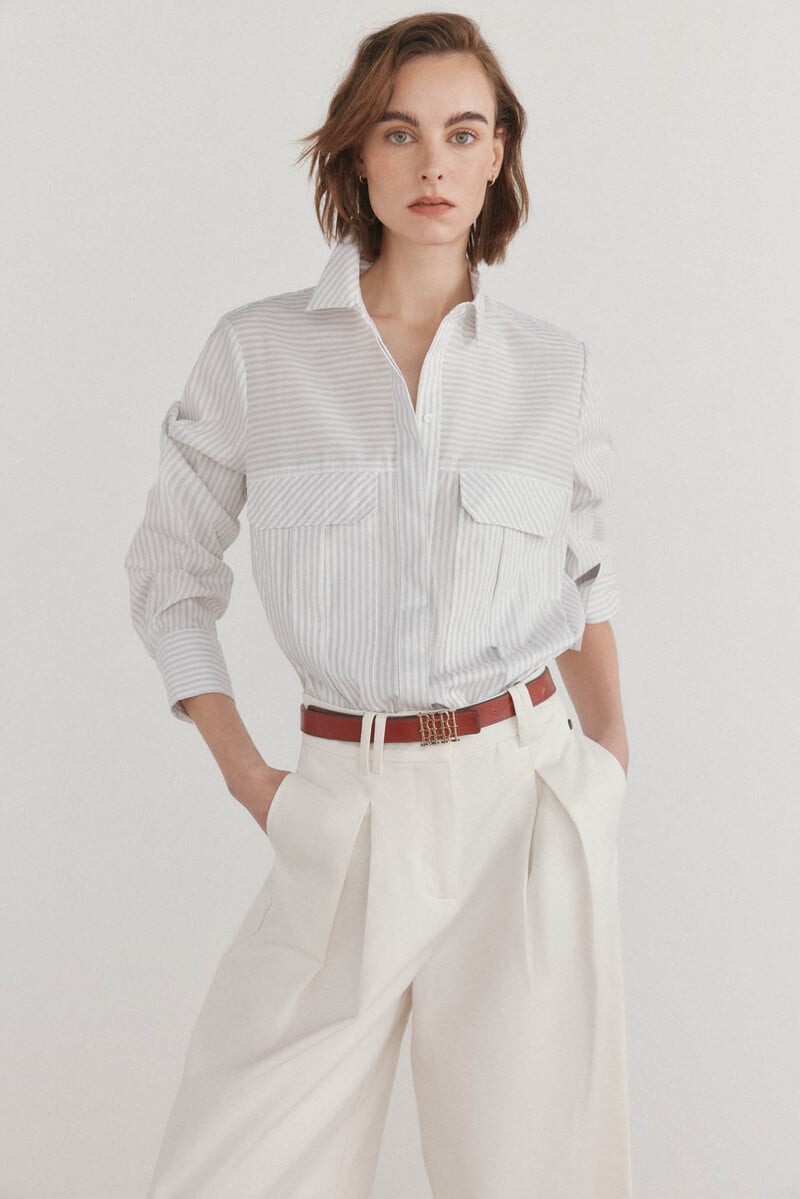 pedro del hierro Camisa algodón crop