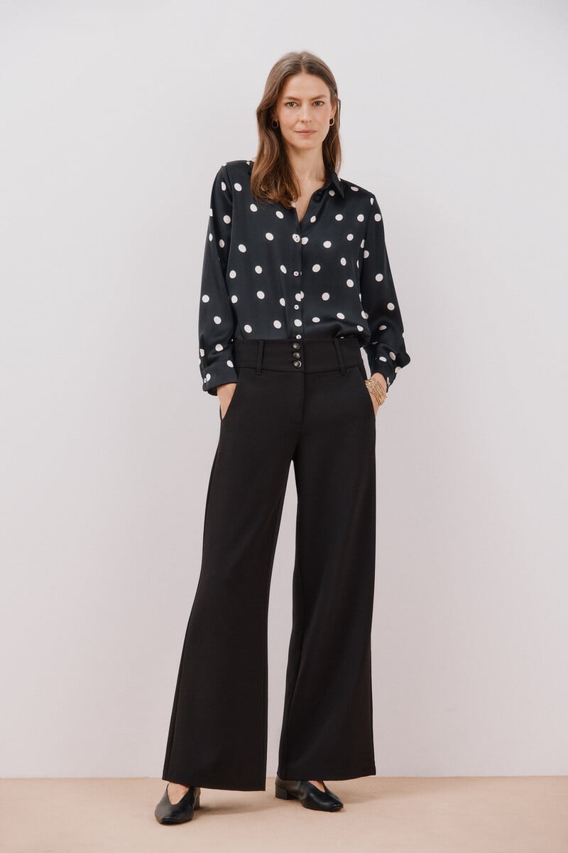 pedro del hierro Camisa satinada Últimos 3 días