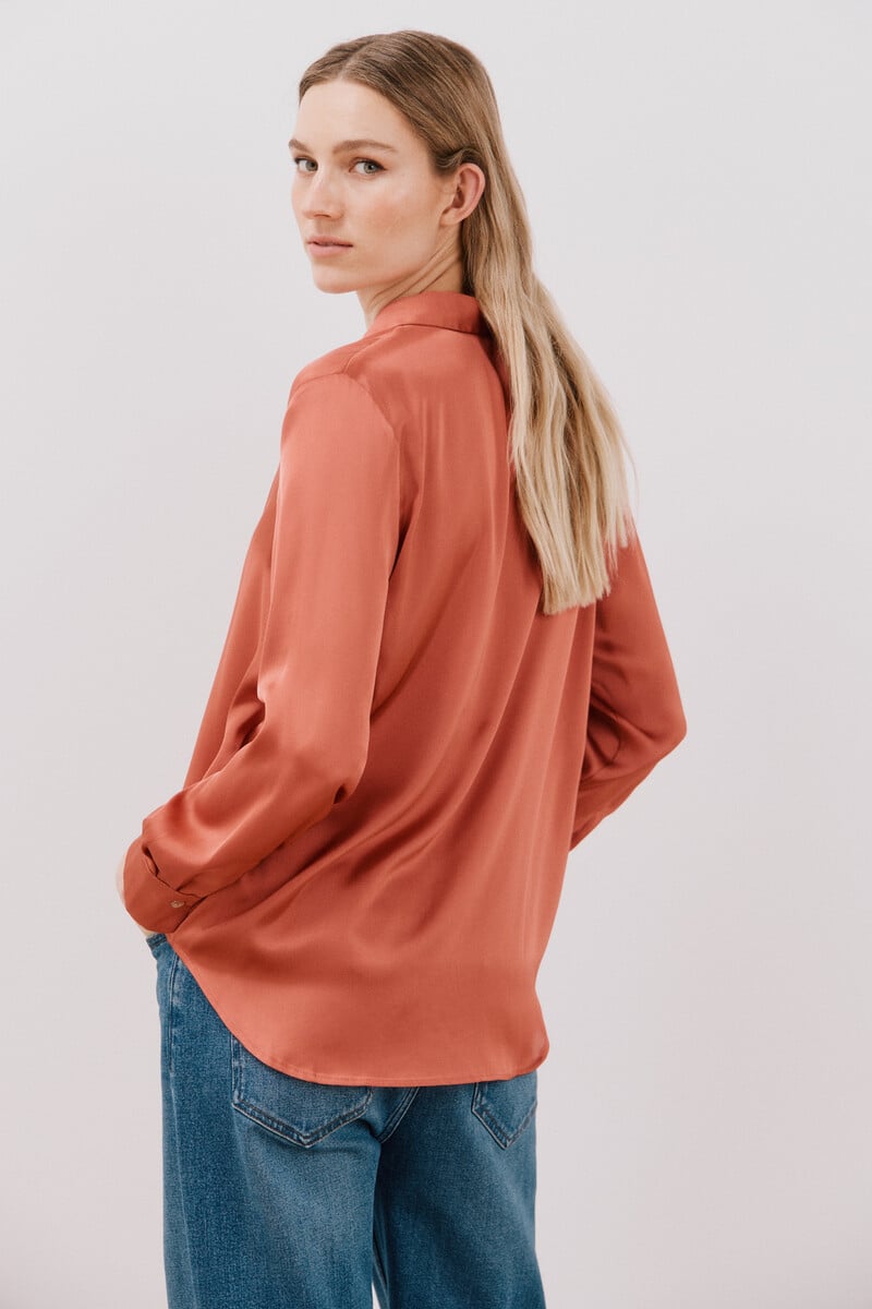 pedro del hierro Camisa satinada