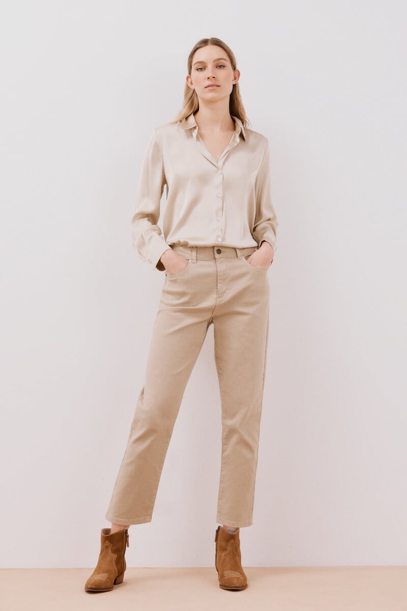 pedro del hierro Camisa satinada Oferta especial de fábrica