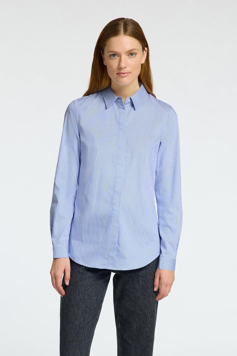 pedro del hierro Camisa Slim Fit confeccionada con algodón orgánico Rebajas de fin de temporada