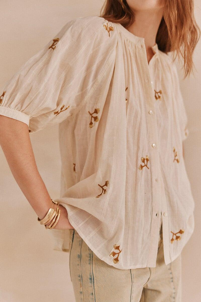 pedro del hierro Gadea. Blusa bordada Los más vendidos