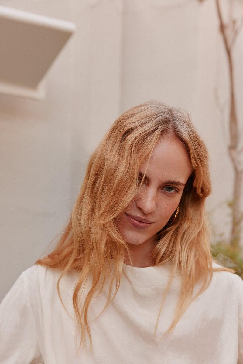 pedro del hierro Constanza. Blusa jacquard Tienda