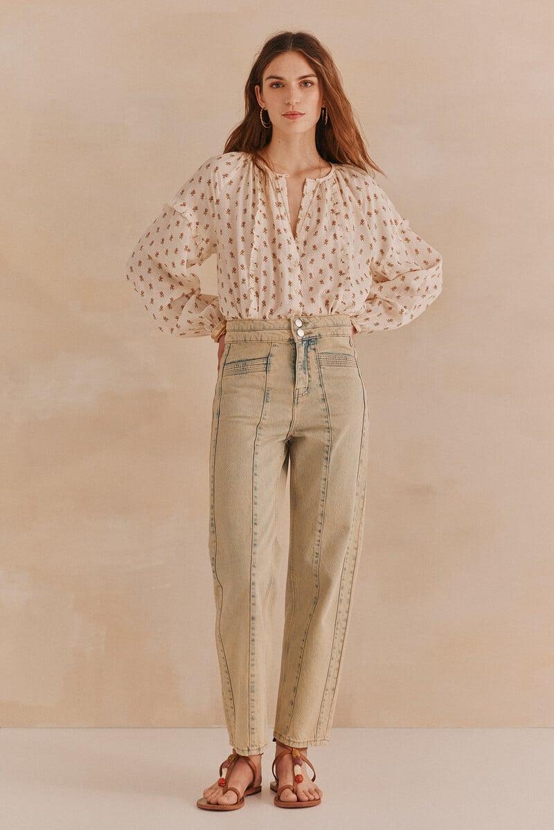 pedro del hierro Gemma. Blusa estampada Rebajas top