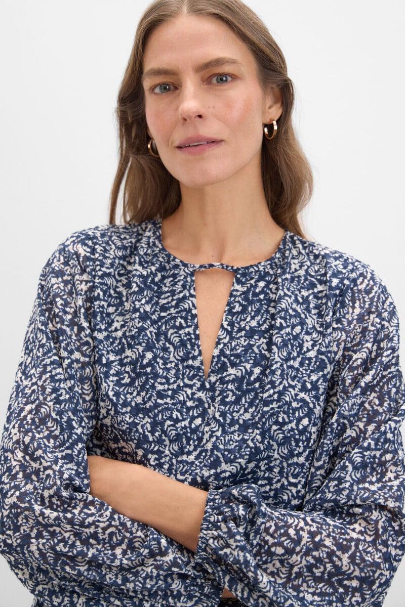 pedro del hierro Blusa tejido textura Liquidación